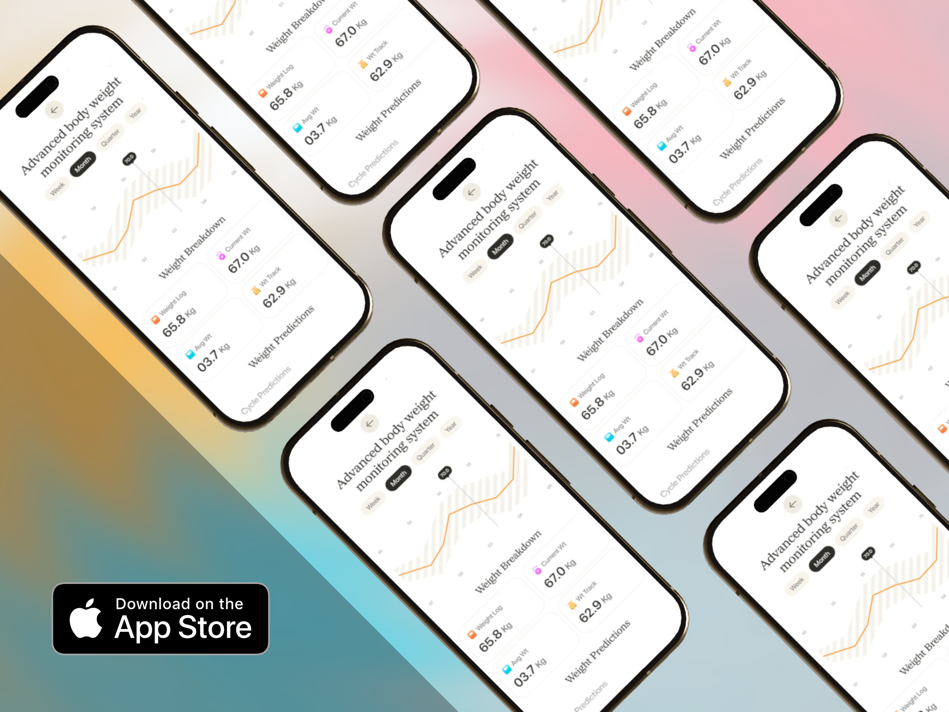 iPhone app mockup generator with realistic 3D phone device